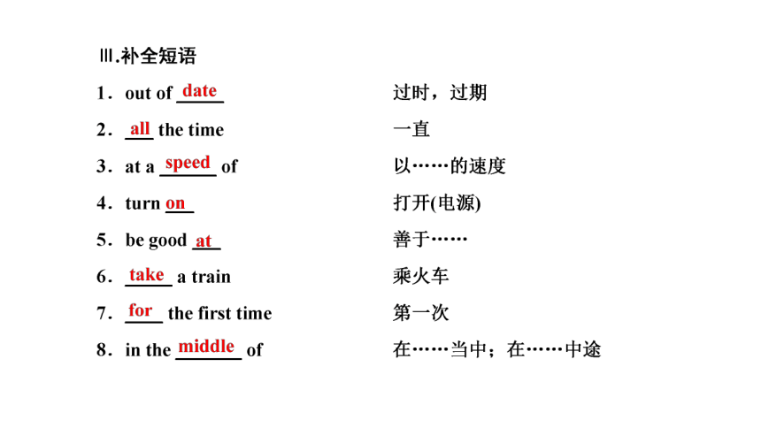 外研版 必修1 Module 3 My First Ride on a Trai Cultural Corner & Other Parts课件(共38张PPT)