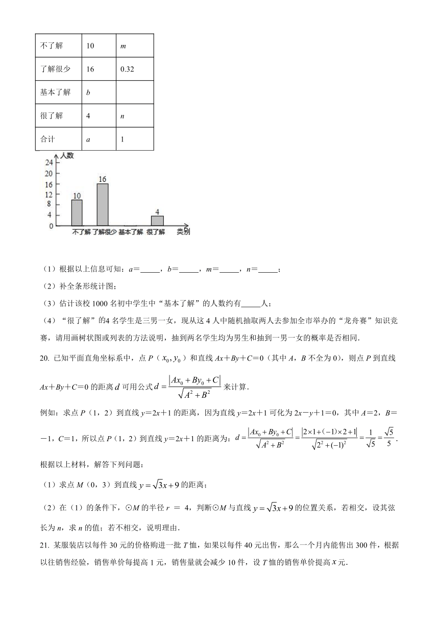 2021年四川省遂宁市中考数学真题试卷（含答案解析）