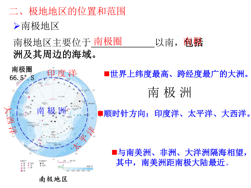 人教版七年级下册第十章极地地区（2课时）课件（共29张PPT）