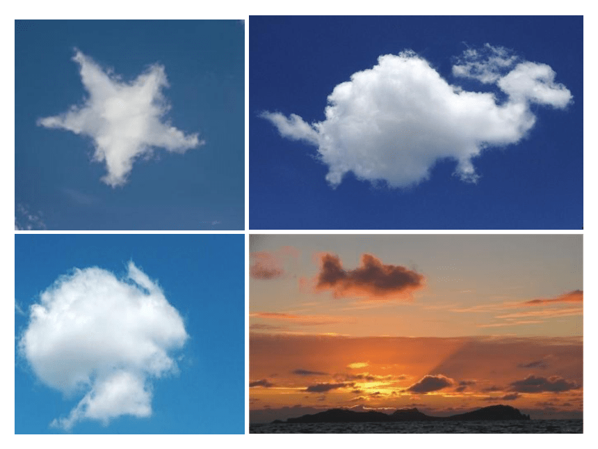 天上的云朵（课件）美术一年级下册桂美版(共20张PPT)