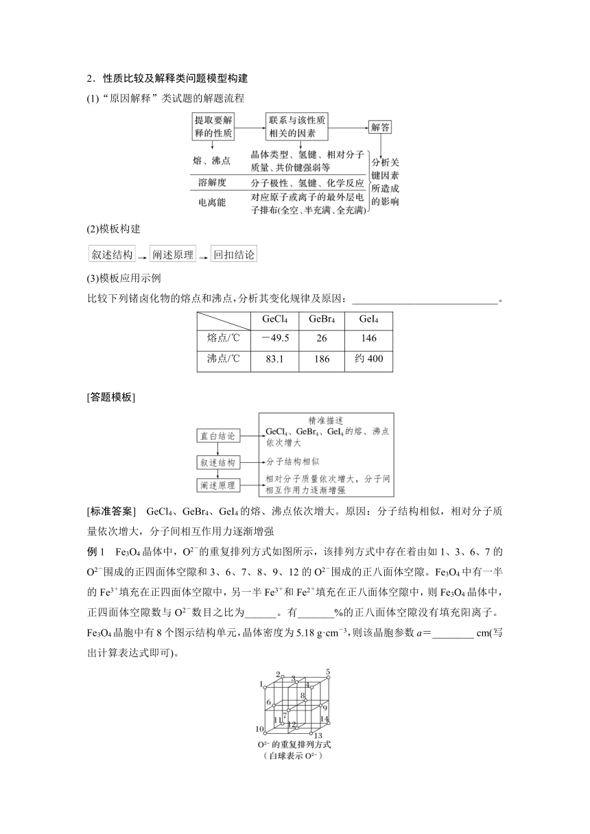 2023年江苏高考 化学大一轮复习 专题5 第四单元　物质结构与性质综合题研究（学案+课时精练 word版含解析）