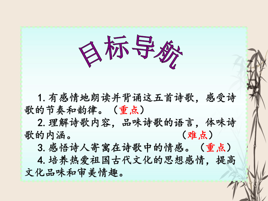 21 古代诗歌五首——望岳 课件（共23张PPT）