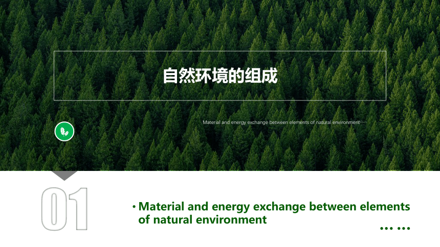 5.1 自然环境的整体性 课件 (共57张PPT)
