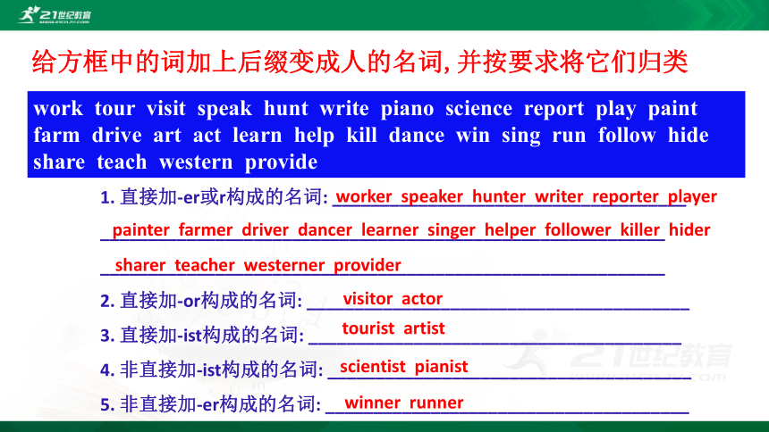 Unit 6 Bird watching Study skills 课件(共20张PPT)