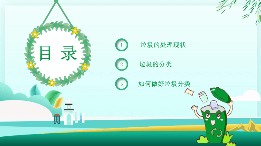 垃圾分类保护环境主题教育 课件(共23张PPT)