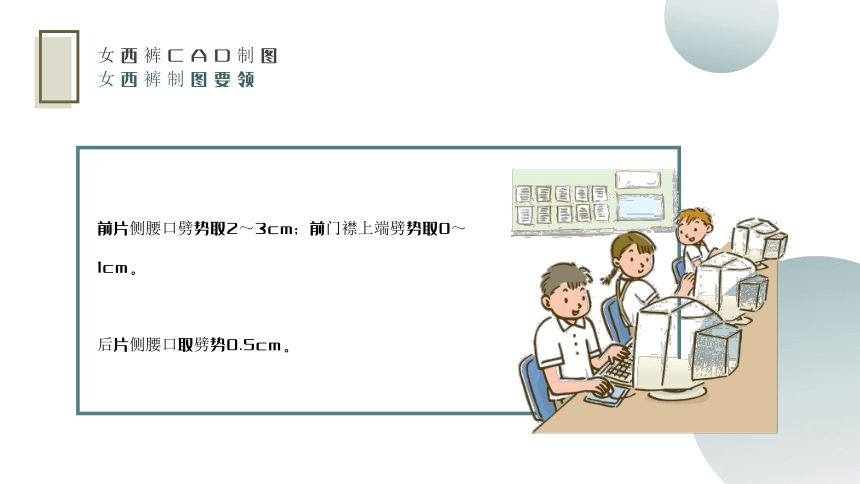 3.2.3制图 课件(共12张PPT)《服装CAD》同步教学（高教版）