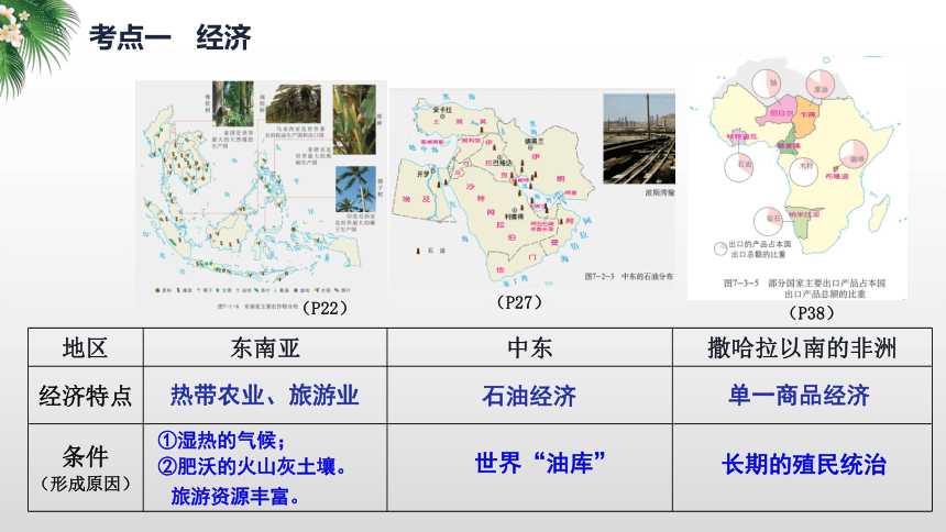 7.1东南亚、7.2中东和7.3撒哈拉以南的非洲的人文环境 复习课件(共27张PPT)2022-2023学年七年级地理下学期商务星球版