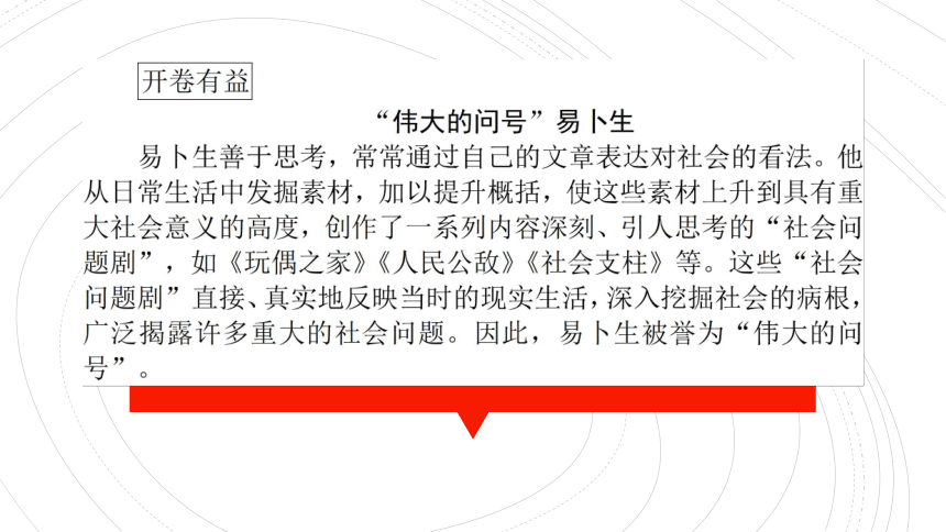 统编版高中语文选择性必修中册第四单元12 玩偶之家(节选) 课件（49张ppt）