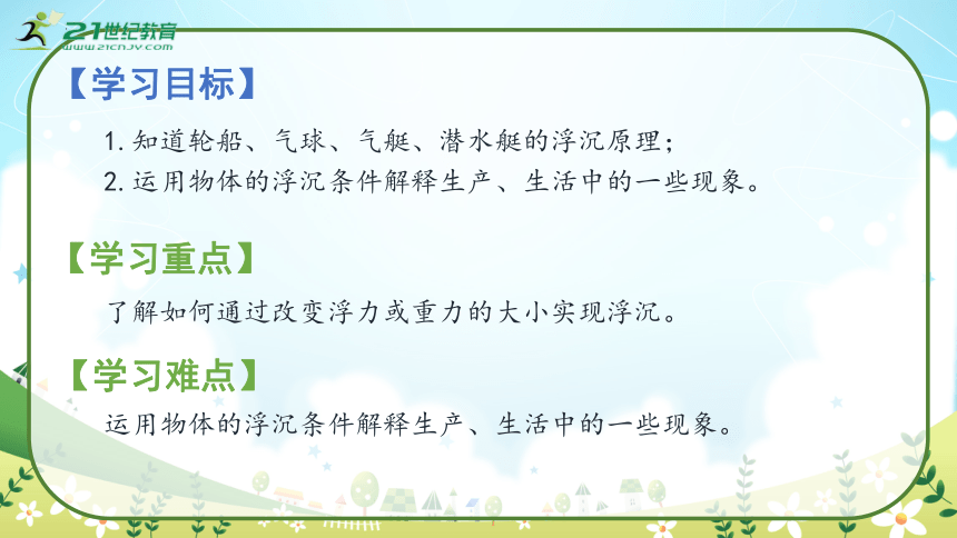 人教版物理八年级下册10.3《物体的浮沉条件及其应用》第2课时  浮力的应用 课件 (共40张PPT)