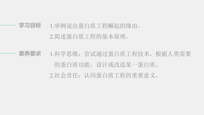 高中生物苏教版（2019）选择性必修3第三章 第三节　蛋白质工程（66张PPT）