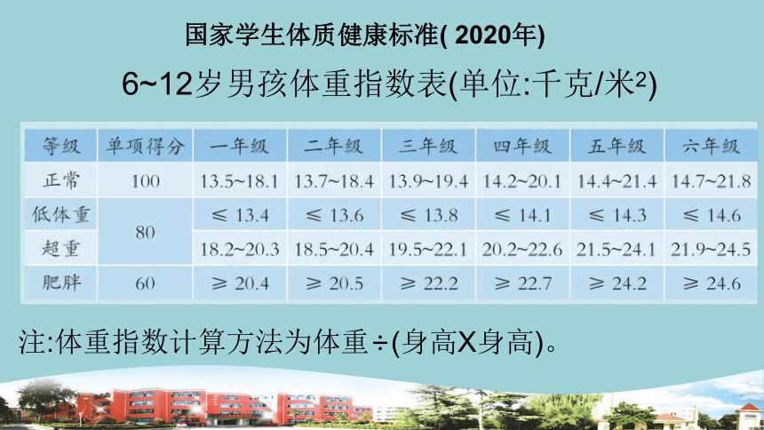 青岛版（六三制2017秋） 五年级下册1.5.《我的健康档案》（课件10ppt）