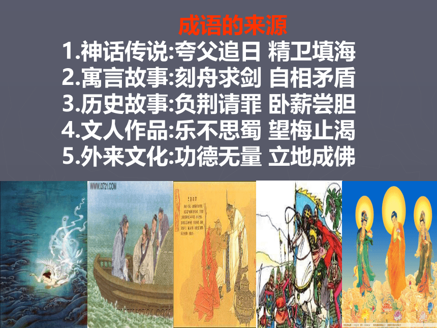 人教版高中语文必修2 - 成语：中华文化的微缩景观课件（31张）