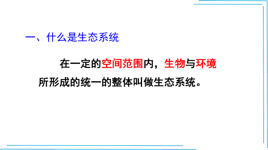 【人教七上生物最新教学课件】1.2.2生物与环境组成生态系统(共39张PPT)