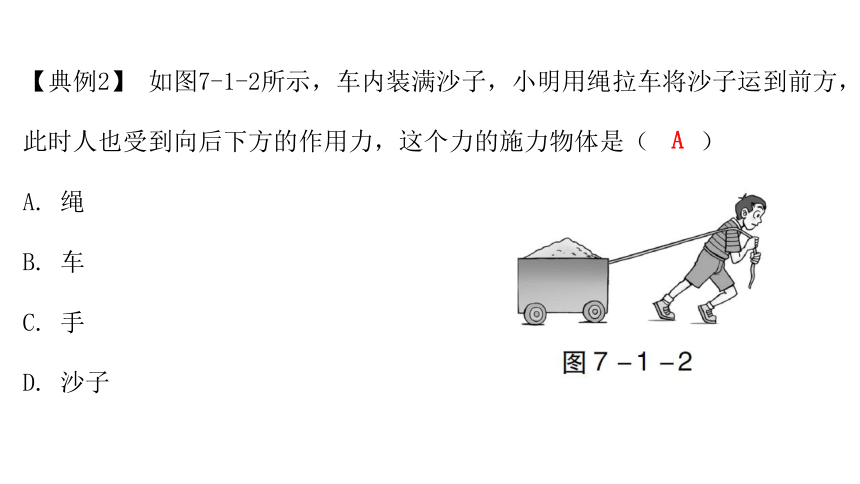 7.1 力 习题课件—2020-2021学年人教版八年级物理下册（35张PPT）