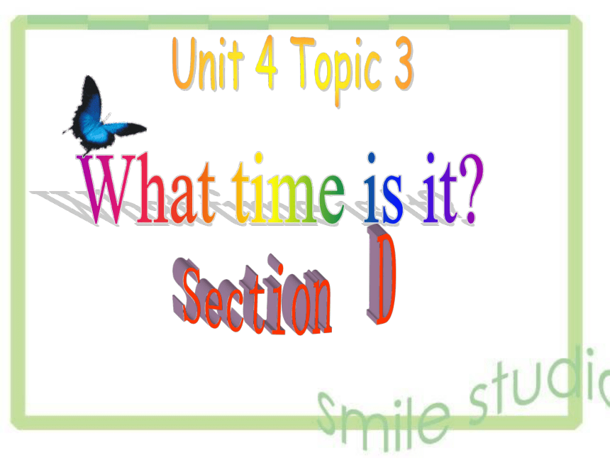 Unit 4  Topic 3 The Internet makes the world smaller.SectionD课件 (共21张PPT无素材)