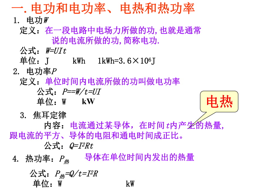 第五节 焦耳定律(共13张PPT)