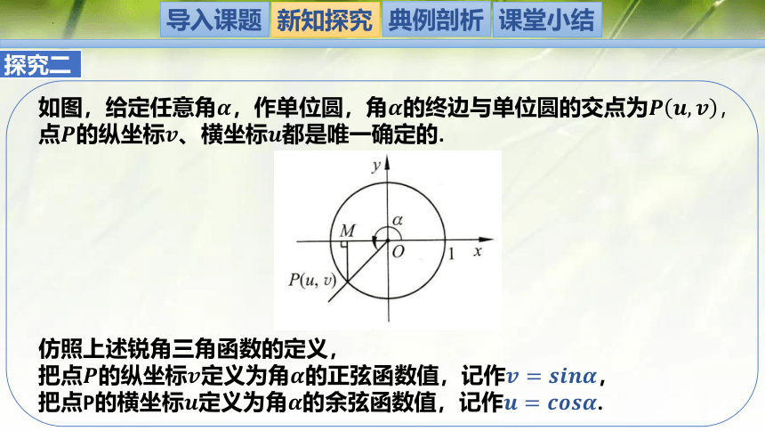 1.4.1单位圆与任意角的正弦函数、余弦函数的定义-高一数学 课件（共22张PPT）