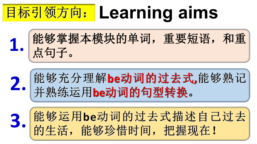 外研版英语七年级下Module 7 My past life Unit 3 Language in use课件（33张PPT无素材）