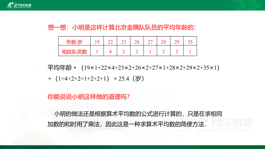 6.1  平均数  课件（共27张PPT）