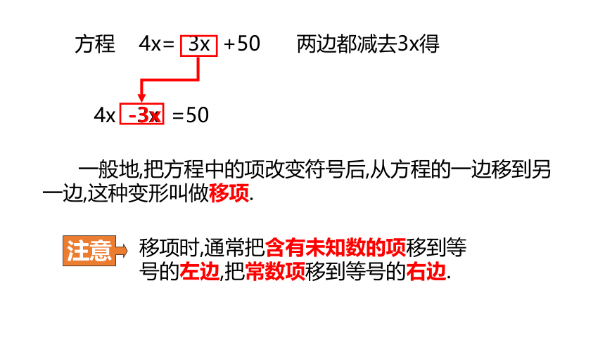 浙教版数学七年级上册：5.3.1 移项、去括号解一元一次方程  同步新授课件(共15张PPT)