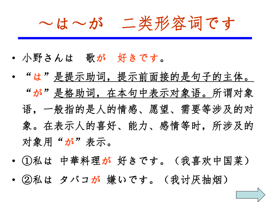新版标准日本语第11课小野さんは 歌が  好きです课件（23张）