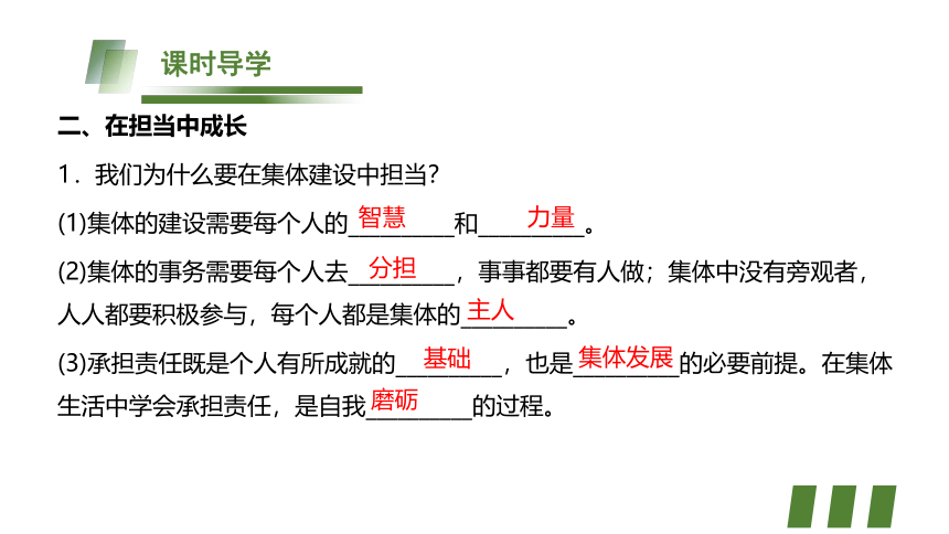 8.2 我与集体共成长  课件(共28张PPT) 初中道德与法治统编版七年级下册