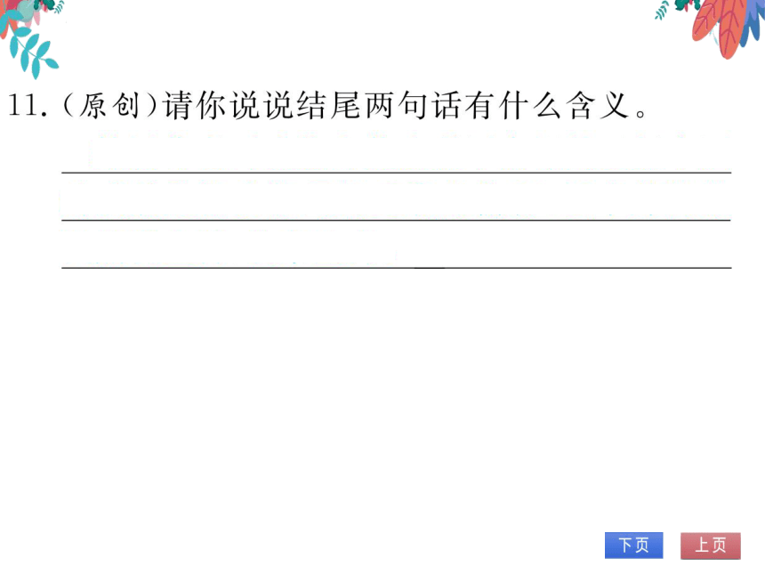 【部编版】语文九年级上册 第二单元 8.就英法联军远征中国致巴特勒上尉的信 习题课件