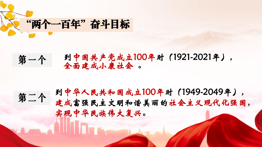 第11课 为实现中国梦而努力奋斗课件(共13张PPT)