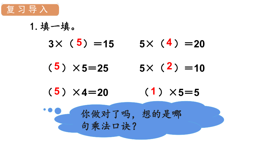 人教版数学二年级上册4 2、3的乘法口诀课件（19张PPT)