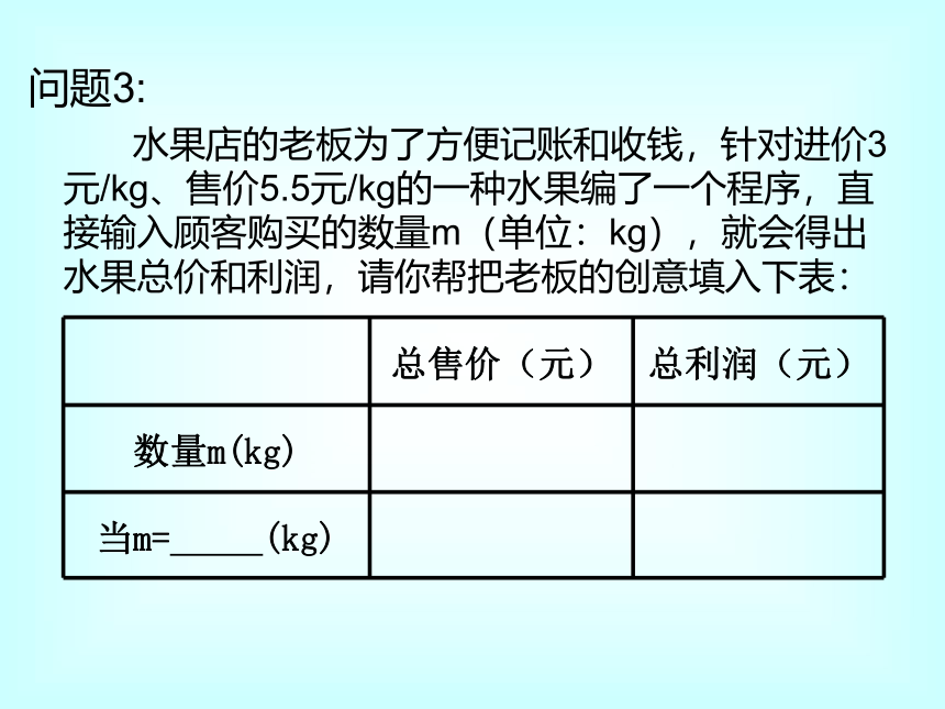 北师大版七年级上册数学  3.1字母表示数 课件（共19张ppt）