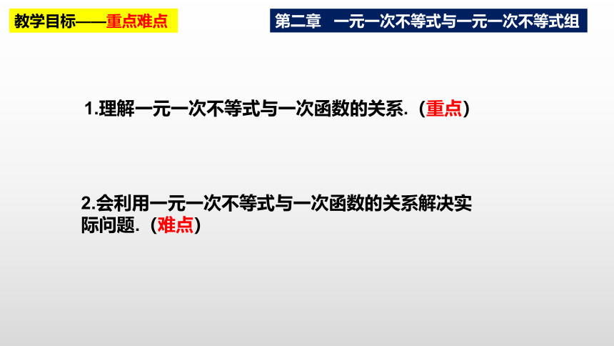 2022-2023学年北师大版数学八年级下册2.5一元一次不等式与一次函数课件(共22张PPT)