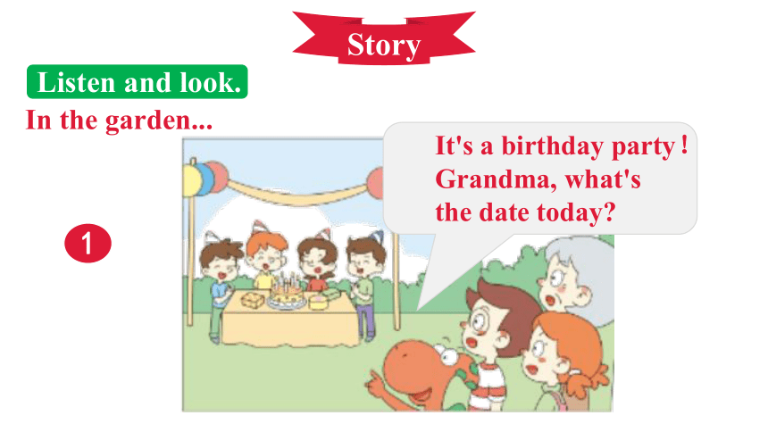 Unit3 Dates Story 课件（共25张PPT）