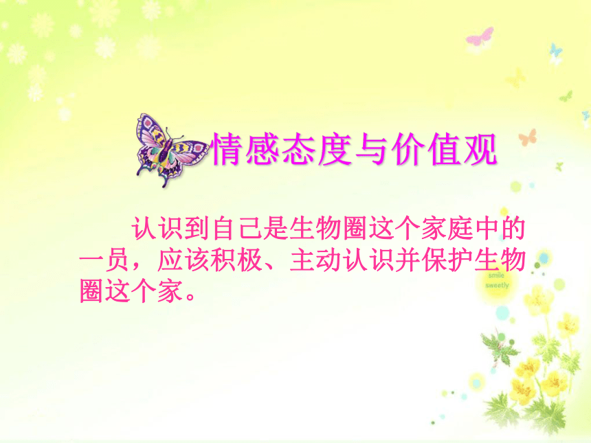 华东师大版七年级科学下册  5.3 生物圈（课件 35张PPT）