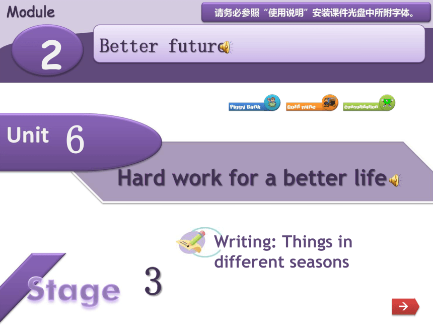 牛津上海版七年级下册Module 2 Better future Unit 6 Hard work for a better life Stage3课件(共14张PPT)