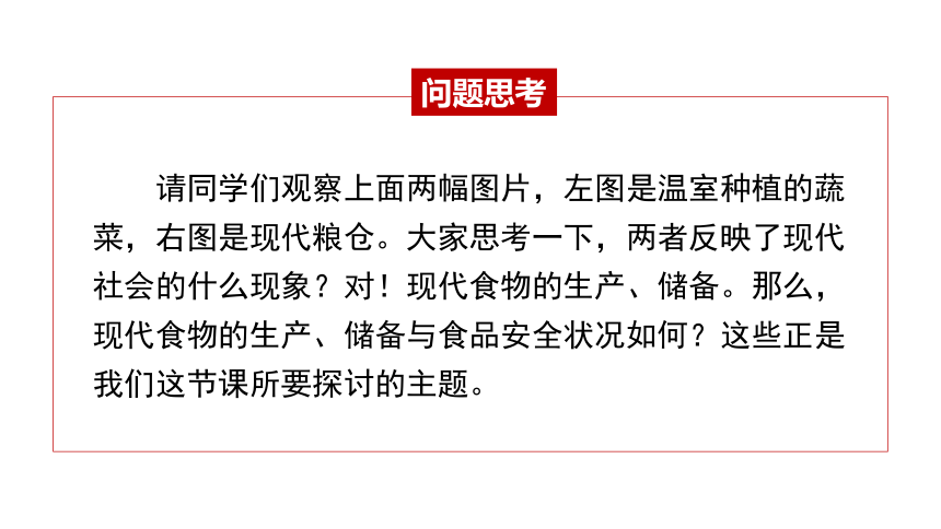 第3课  现代食物的生产、储备与食品安全 课件