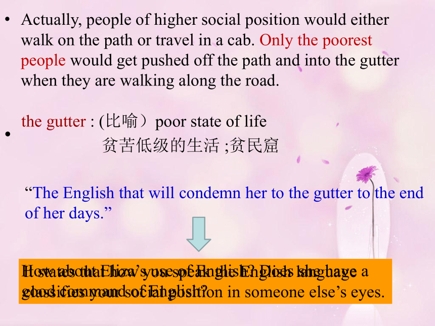 外研版选修9Module 1 Bernard Shaw’’s Pygmalion Reading and vocabulary课件 (共28张PPT)