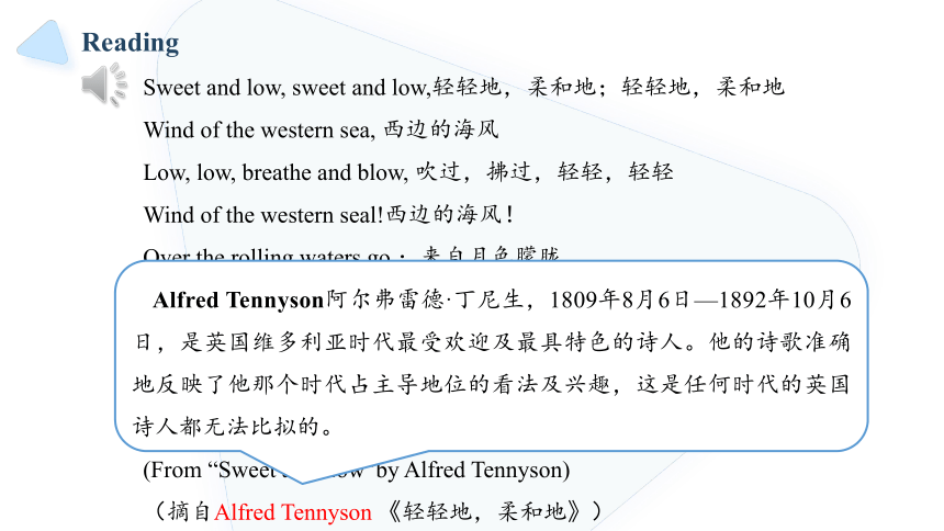 牛津译林版（2020）选择性必修第一册Unit 4  Exploring poetry-How to read a poem 课文预读课件（12张PPT）