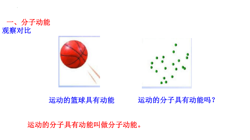 1.4分子动能和分子势能+课件-2022-2023学年高二下学期物理人教版（2019）选择性必修第三册(共24张PPT)