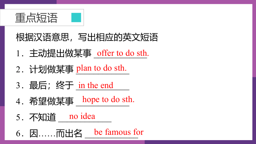 外研版八年级上册Module5Lao She Teahouse.Unit3Revision课件(共19张PPT)