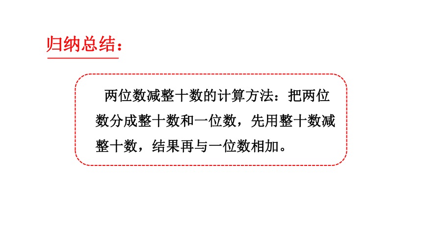 小学数学苏教版一年级下4.4两位数减整十数和一位数课件（35张PPT)