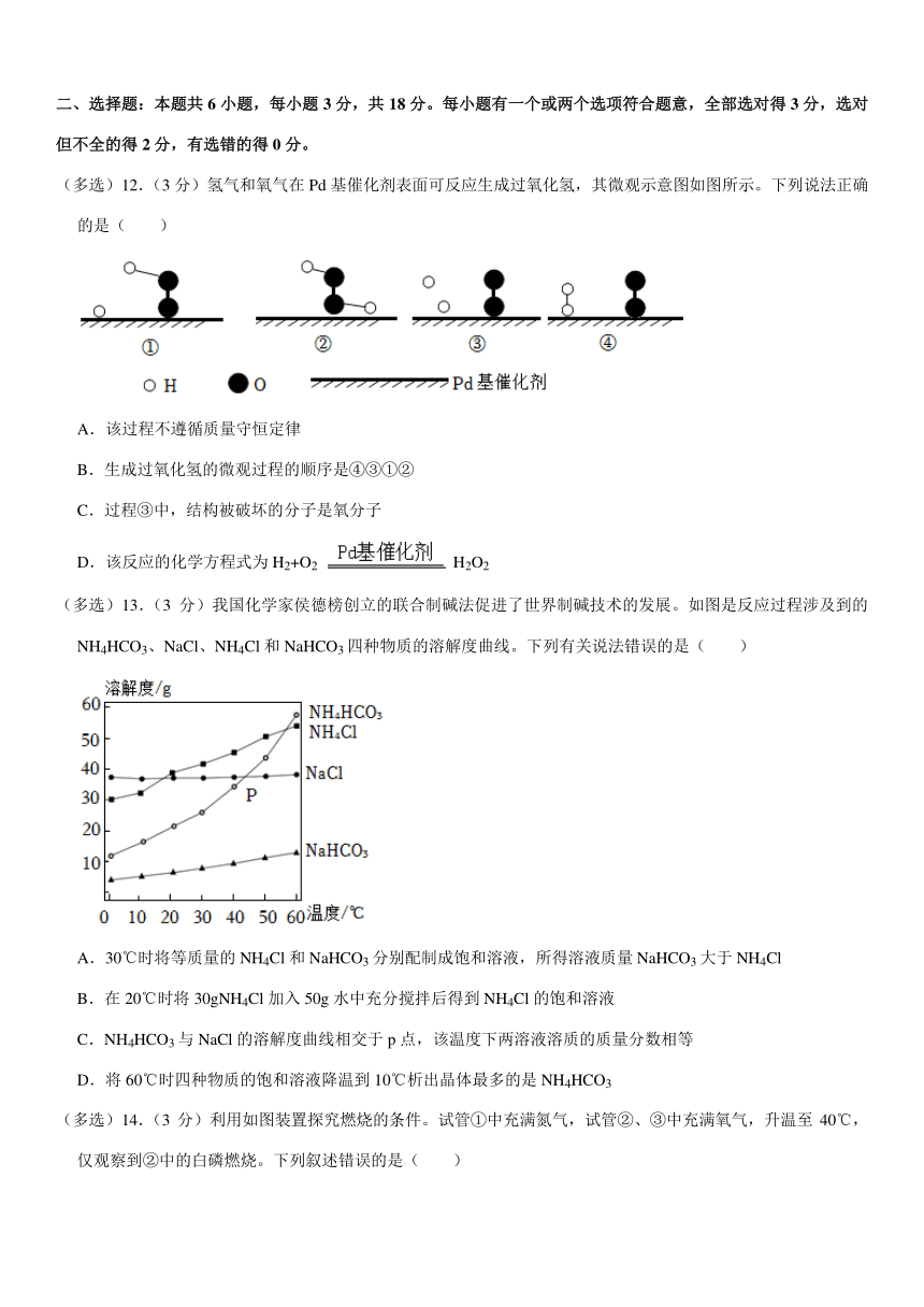 2022年山东省潍坊市中考化学试卷(图片版含解析）