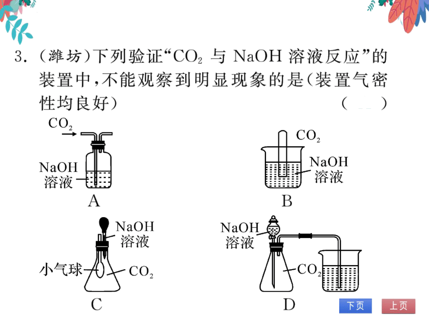 【人教版】化学九年级下册-第十单元 课题1 第3课时 常见的碱 (习题课件)