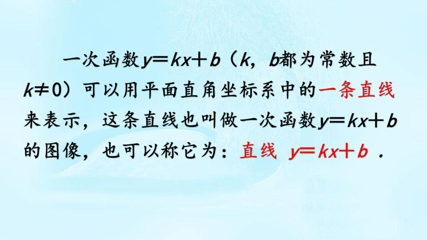 6.3.1一次函数的图像- 苏科版数学八年级上册课件（20张）