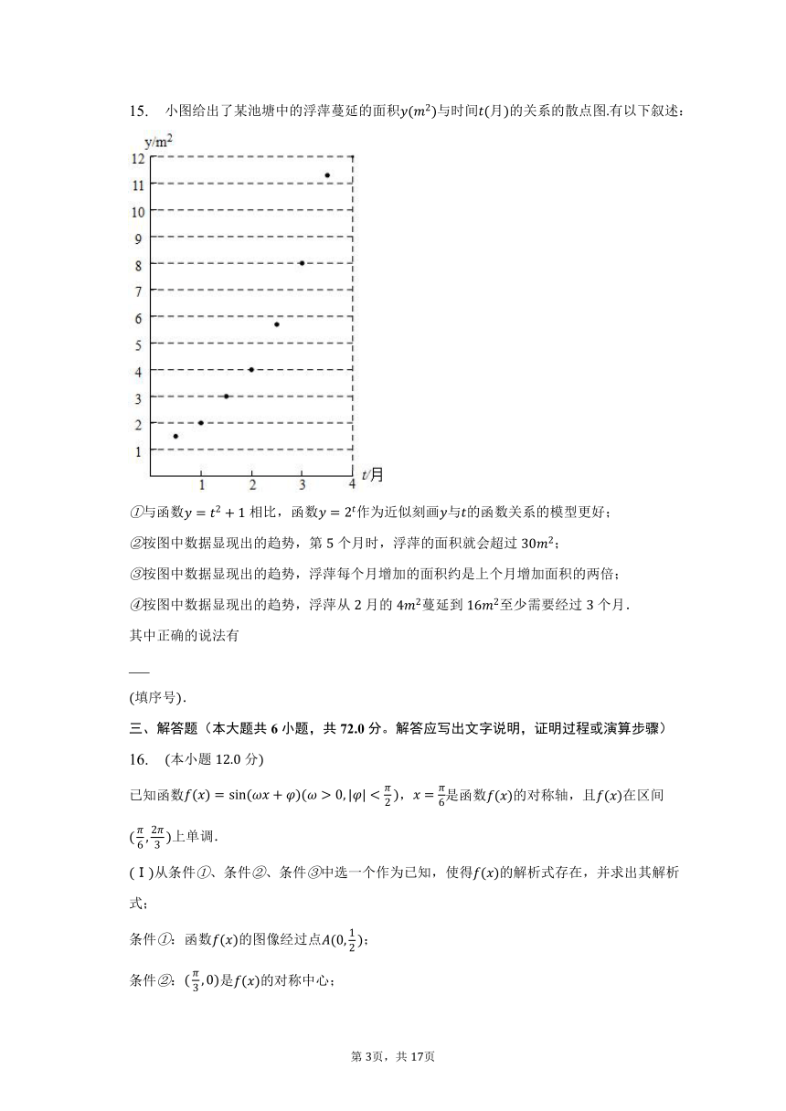 2023年北京市顺义重点中学高考数学考前适应性试卷（含解析）