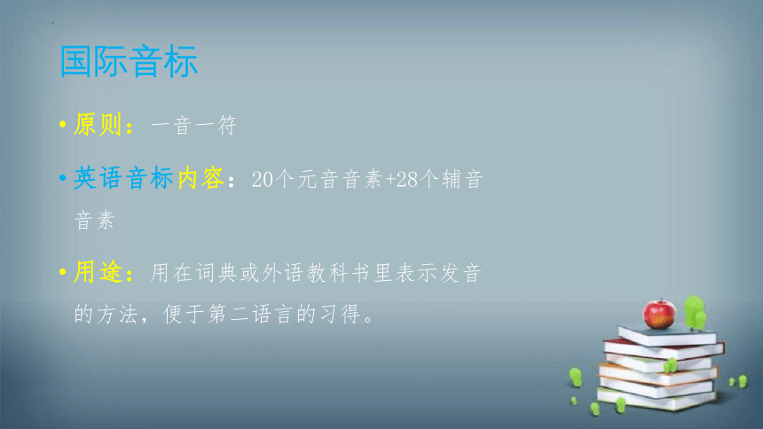 全国通用版 小升初专题复习 小学英语国际音标课件1+划分音节（共22张PPT）