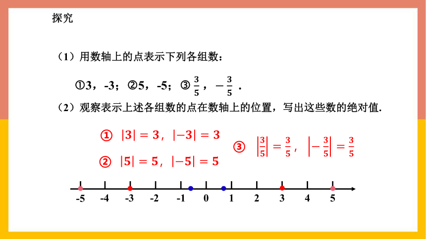 七年级数学上册-冀教版1.3绝对值和相反数 课件-(共28张PPT)