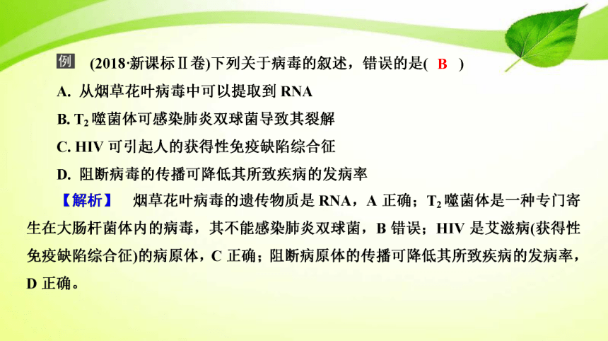 高考生物二轮总复习导学案：生物热点主题 病毒&生物膜系统与囊泡转运（共20张PPT）