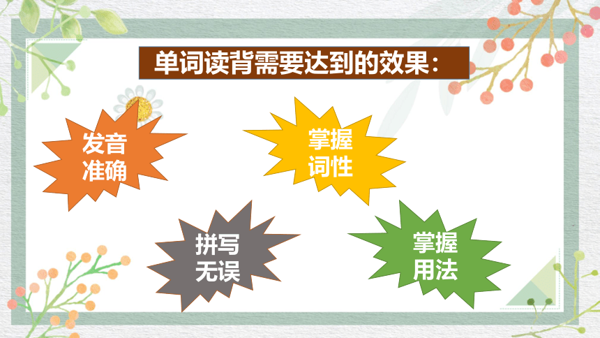 Module 2  Experiences 单词讲解(共10张PPT)