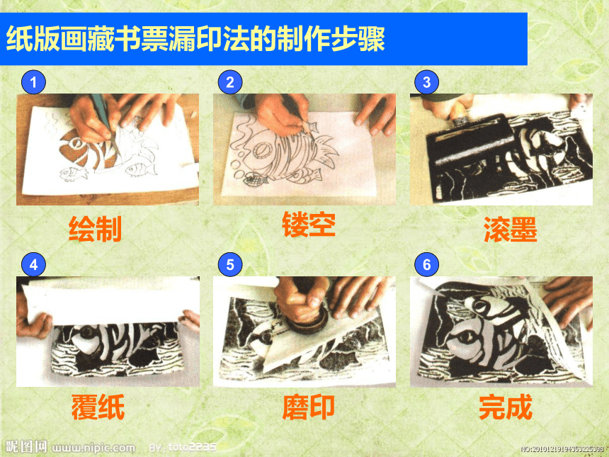 人教版八年级美术上册2.4书间精灵——藏书票（课件）(共34张PPT)