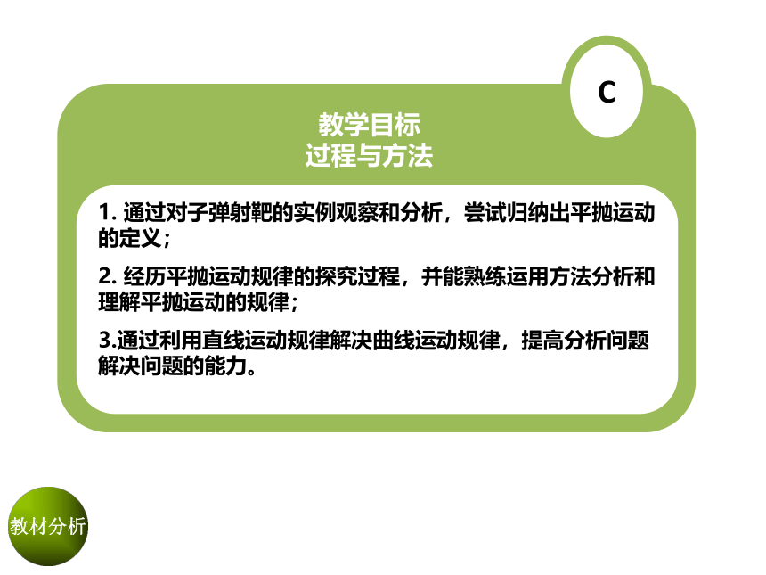 5.2 平抛运动 说课(共36张PPT)